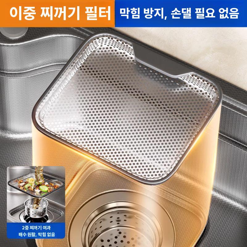 사각싱크볼 스텐 씽크대 일본식 주방 개수대 교체 실버 기본 모델 68x48CM - 상세 이미지 4