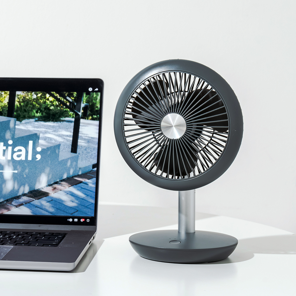 1+1 솔러스에어 휴대용 미니 무선 탁상용 선풍기