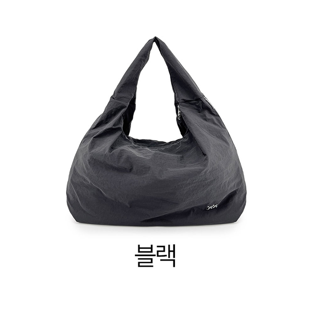 가벼운 나일론 빅사이즈 숄더백 대학생 여대생 직장인여성출근가방 경량 큰 대형 천가방 이미지 7