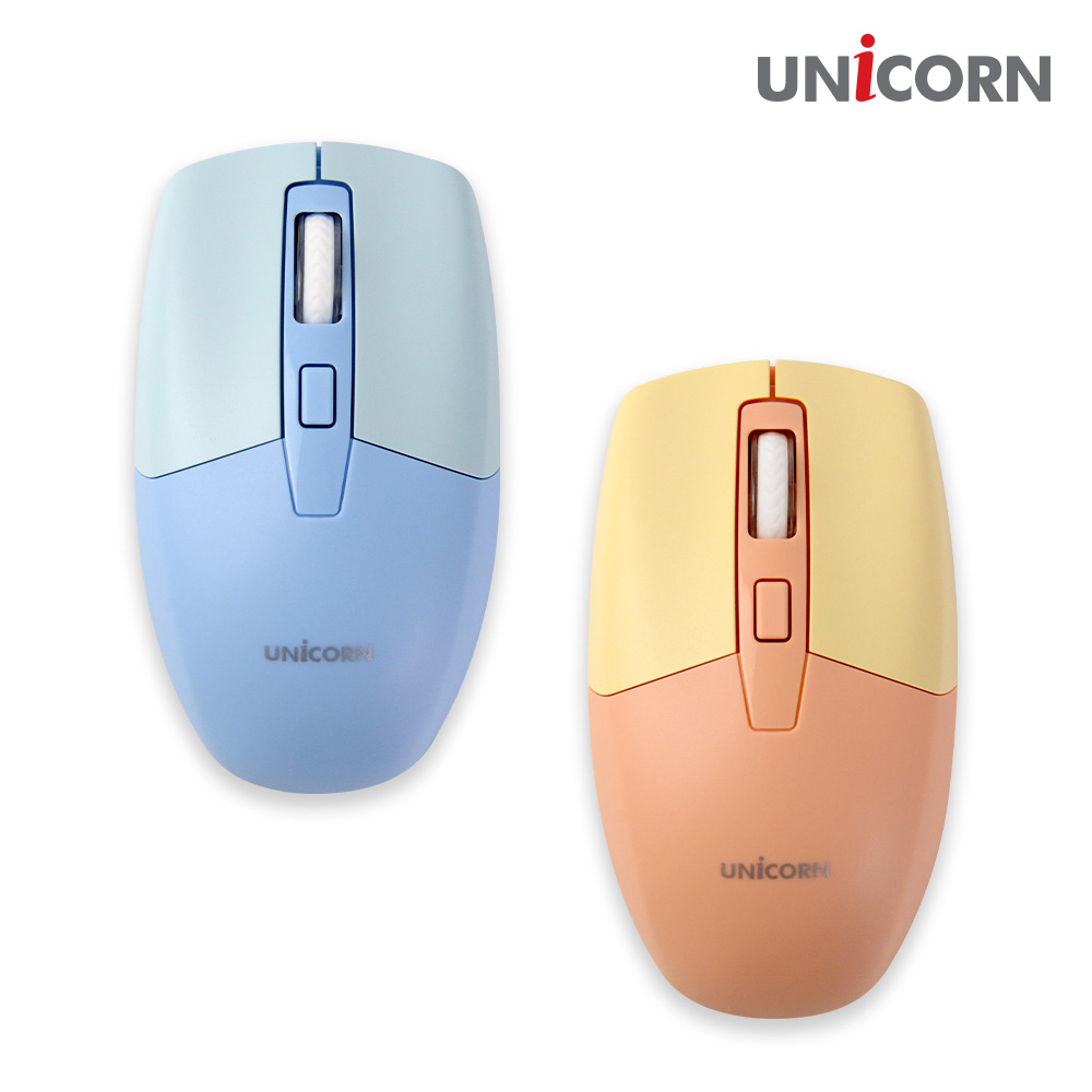 유니콘 2.4G 저소음 무선마우스 파스텔톤 FX-450S - 상품 이미지
