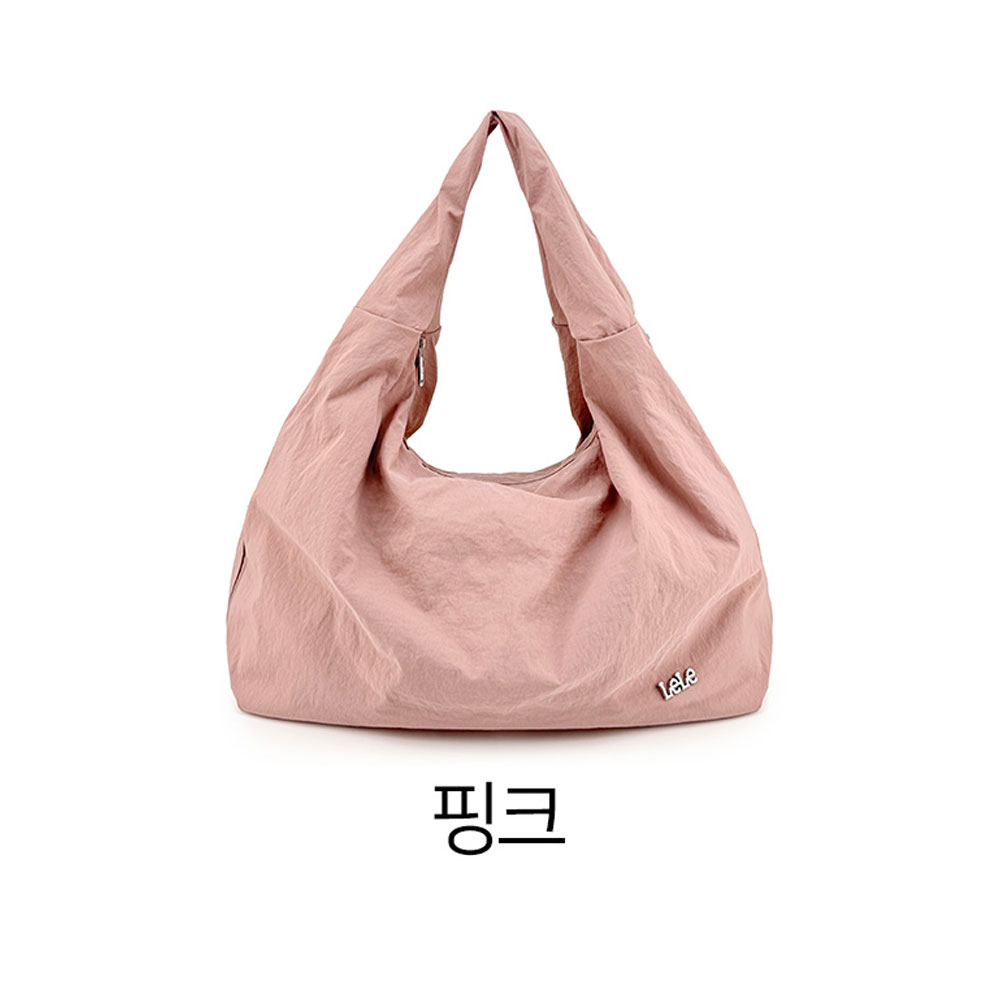 가벼운 나일론 빅사이즈 숄더백 대학생 여대생 직장인여성출근가방 경량 큰 대형 천가방 - 상세 이미지 3