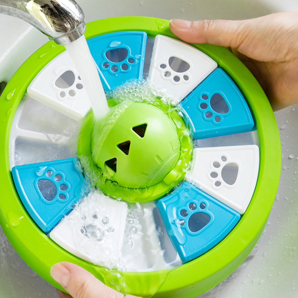 개과천선 테치 애견 강아지 노즈워크 장난감 밥그릇 색상 랜덤