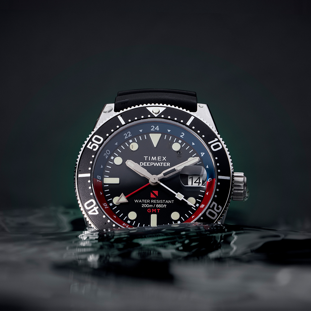 타이맥스 딥워터 리프200 GMT 남성용 수영워치 41mm TW2W75000 - 상세 이미지 3