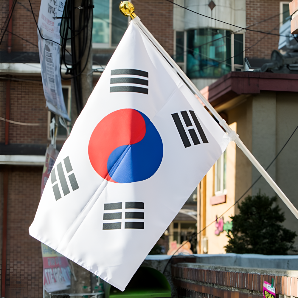 태극기 대한민국국기 가정용 게양용 국산 아파트 태극기세트 - 상세 이미지 3
