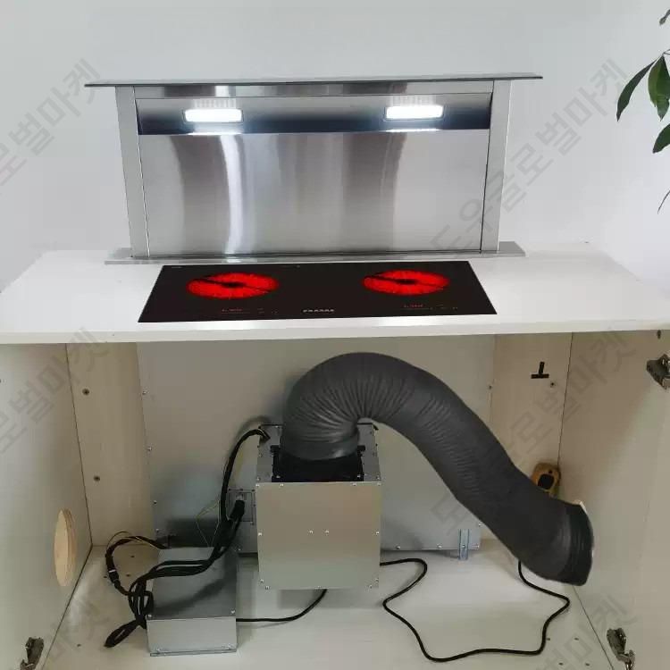 인덕션 후드일체형 고화력 고성능 셀프 자가설치 손쉬운사용 - 상세 이미지 4