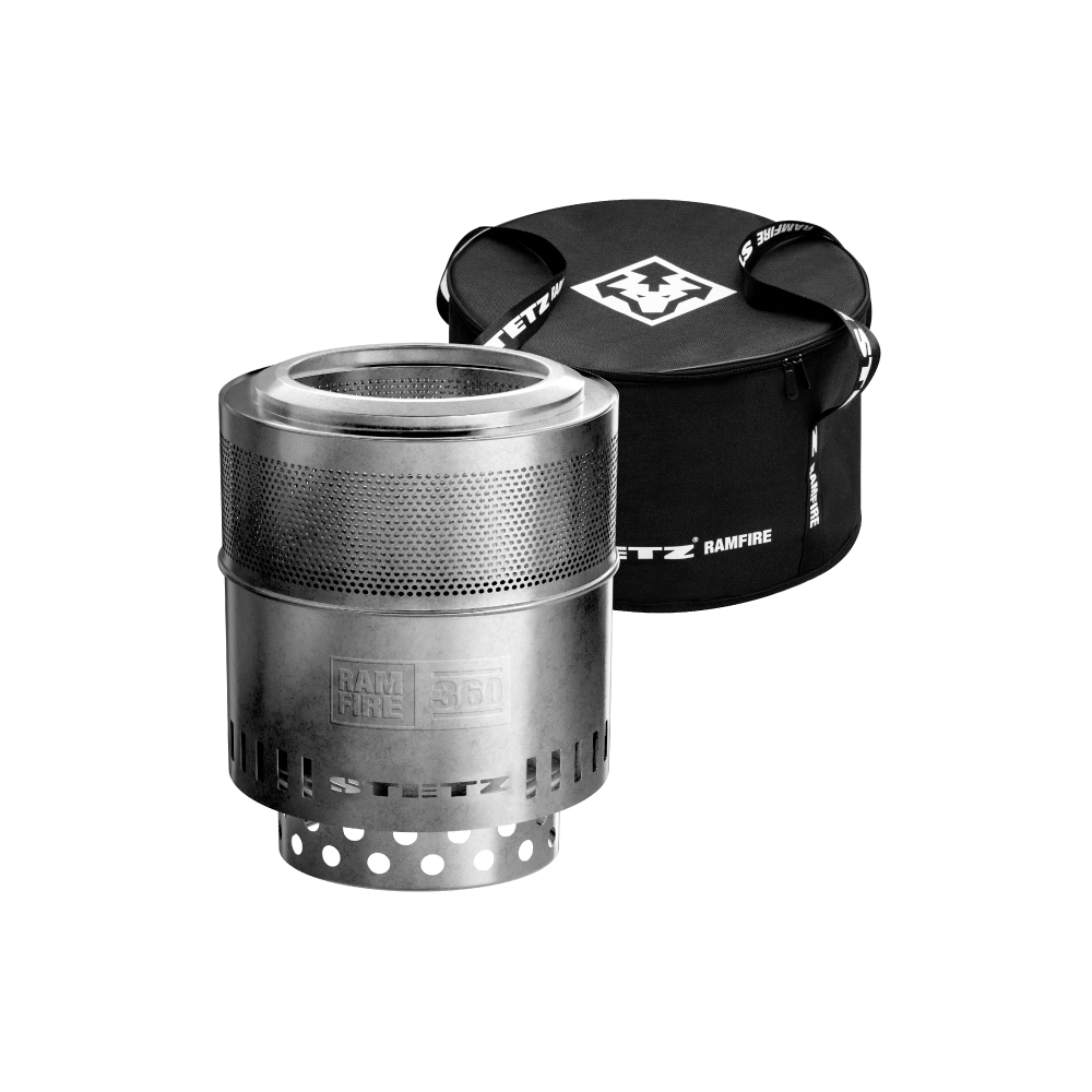 스테츠 램파이어 360 캠핑 화로대 메쉬망 감성 불멍 휴대용 바베큐그릴