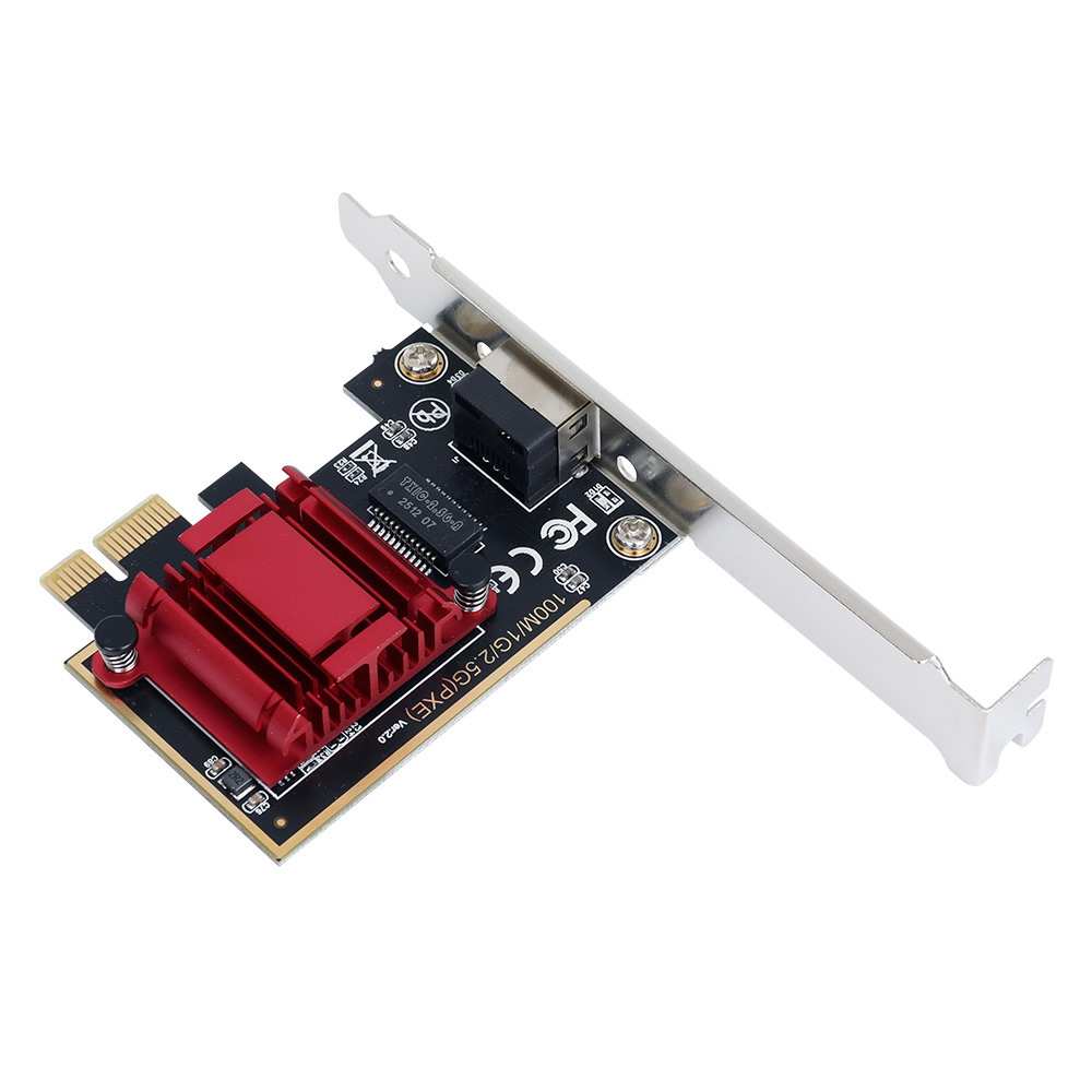 넥시 PCI E 서버랜카드 2.5G 확장 카드 리얼텍 컨트롤러 LP 브라켓 RJ45 - 상세 이미지 4