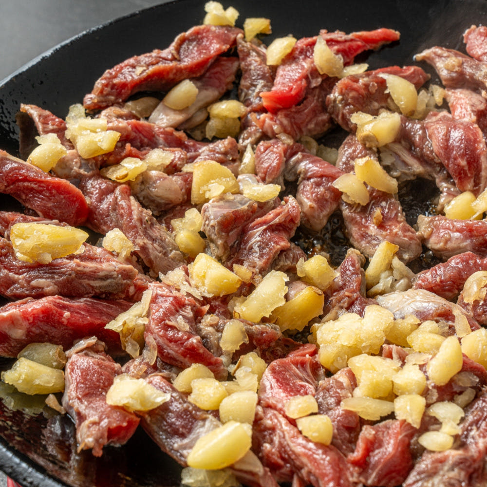 마늘폭탄 안창살 갈비살