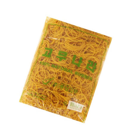 노란고무줄 1kg 대용량고무줄 고무밴드