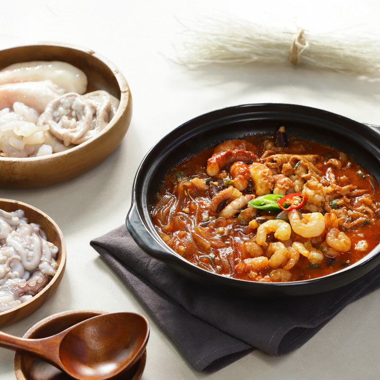 부산맛집 부산할매 낙곱새 부산식 해물전골 낙지 곱창 새우 캠핑 밀키트