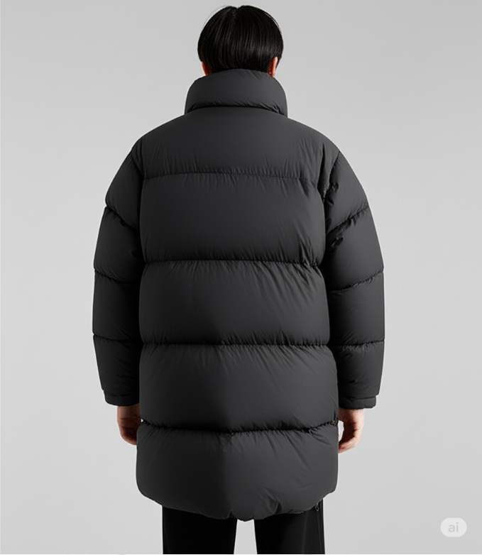 블랙야크 남성 겨울 퍼텍스 멀티 포켓형 퀄팅 벤치 덕다운 롱패딩 롱다운 점퍼 - 상세 이미지 2