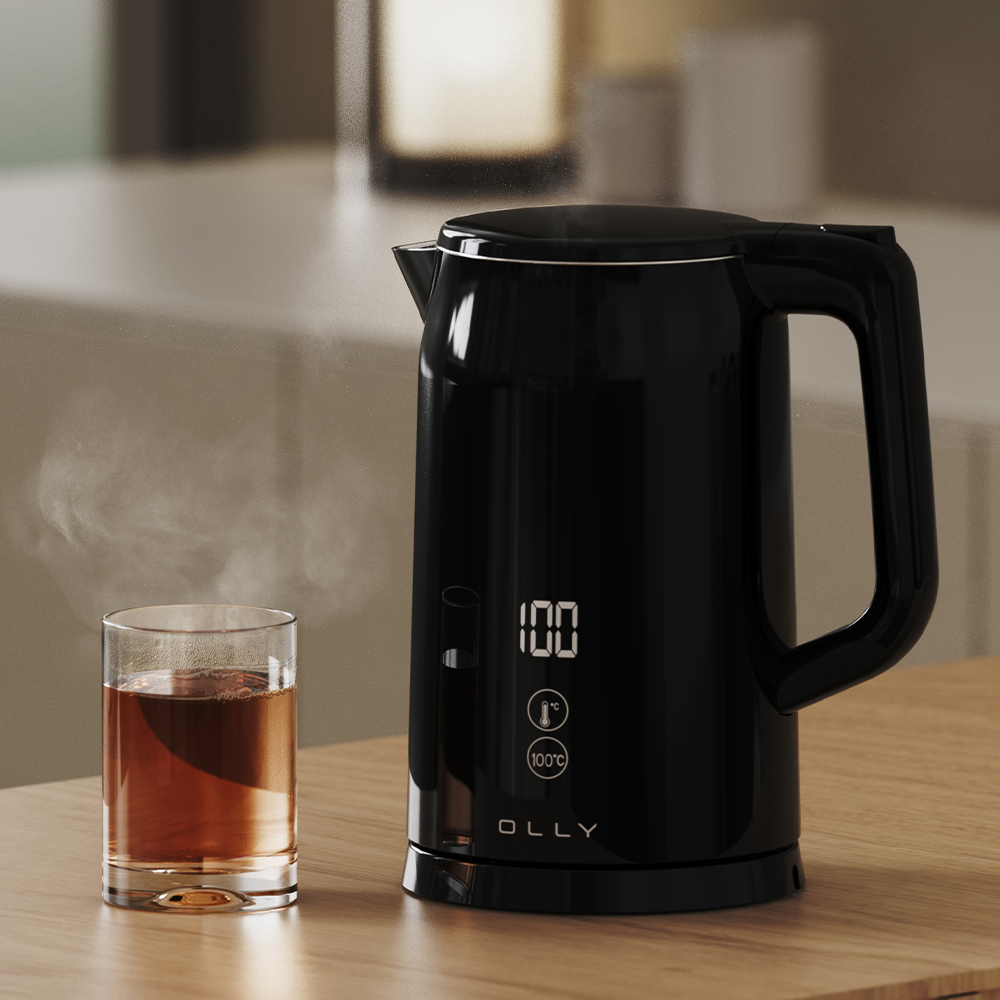올리 온도조절전기포트 무선커피 스텐전기포트 소형 차탕기 티메이커