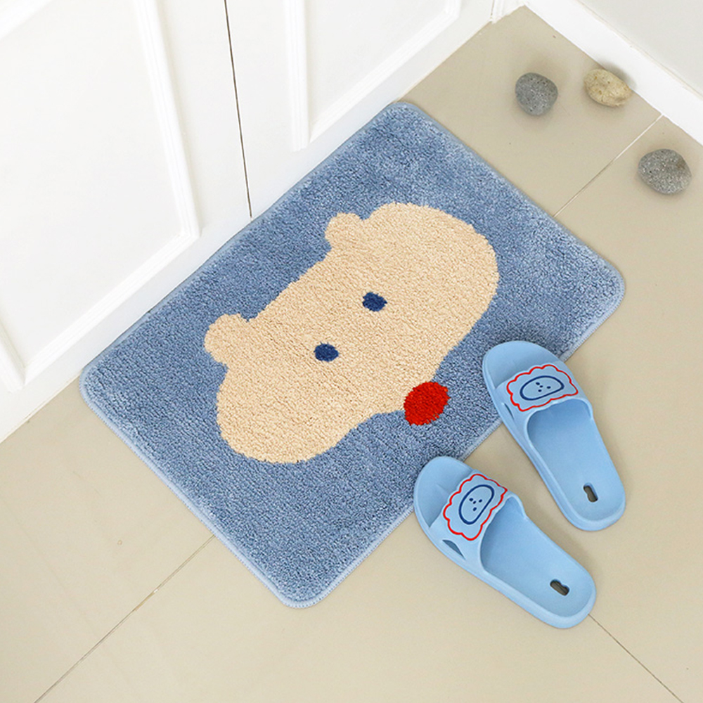 욕실앞매트 논슬립 귀여운 화장실 발매트 폴라베어