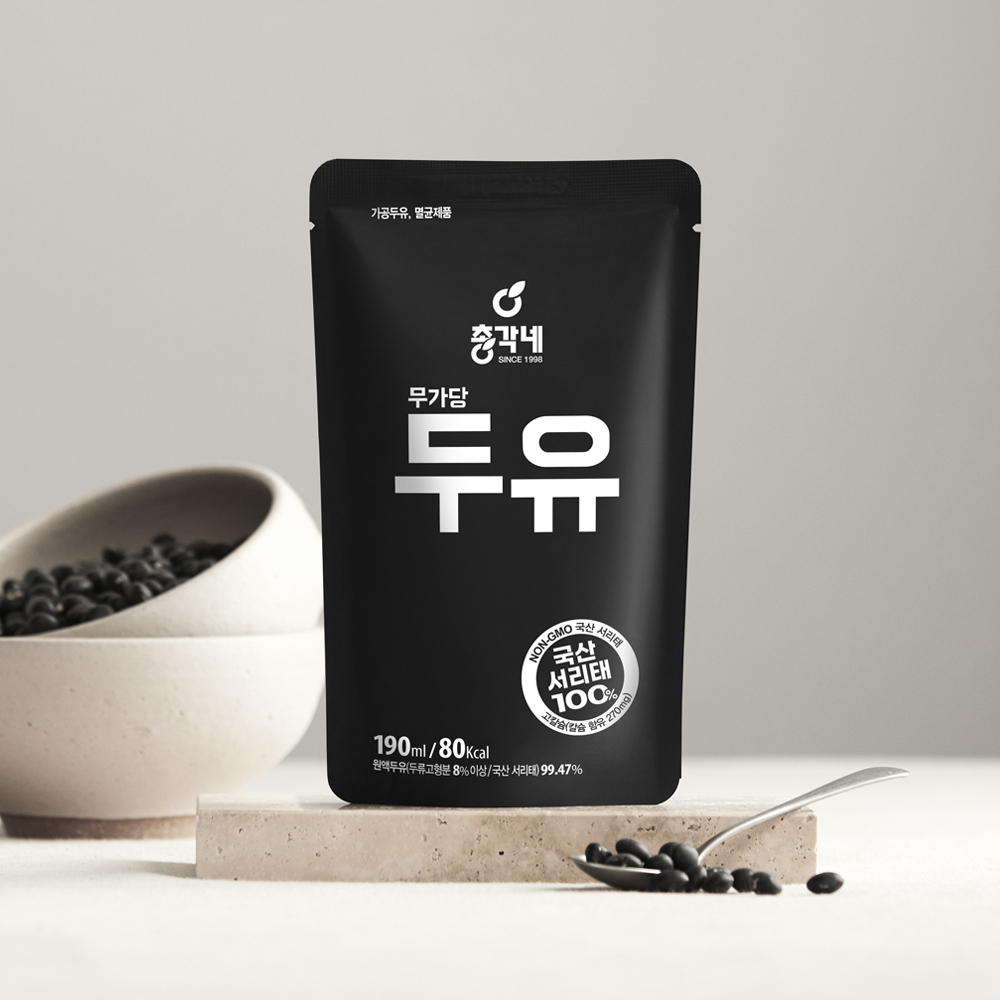 NON-GMO 쑥두유 임산부 고단백 콩물 두유 리뷰