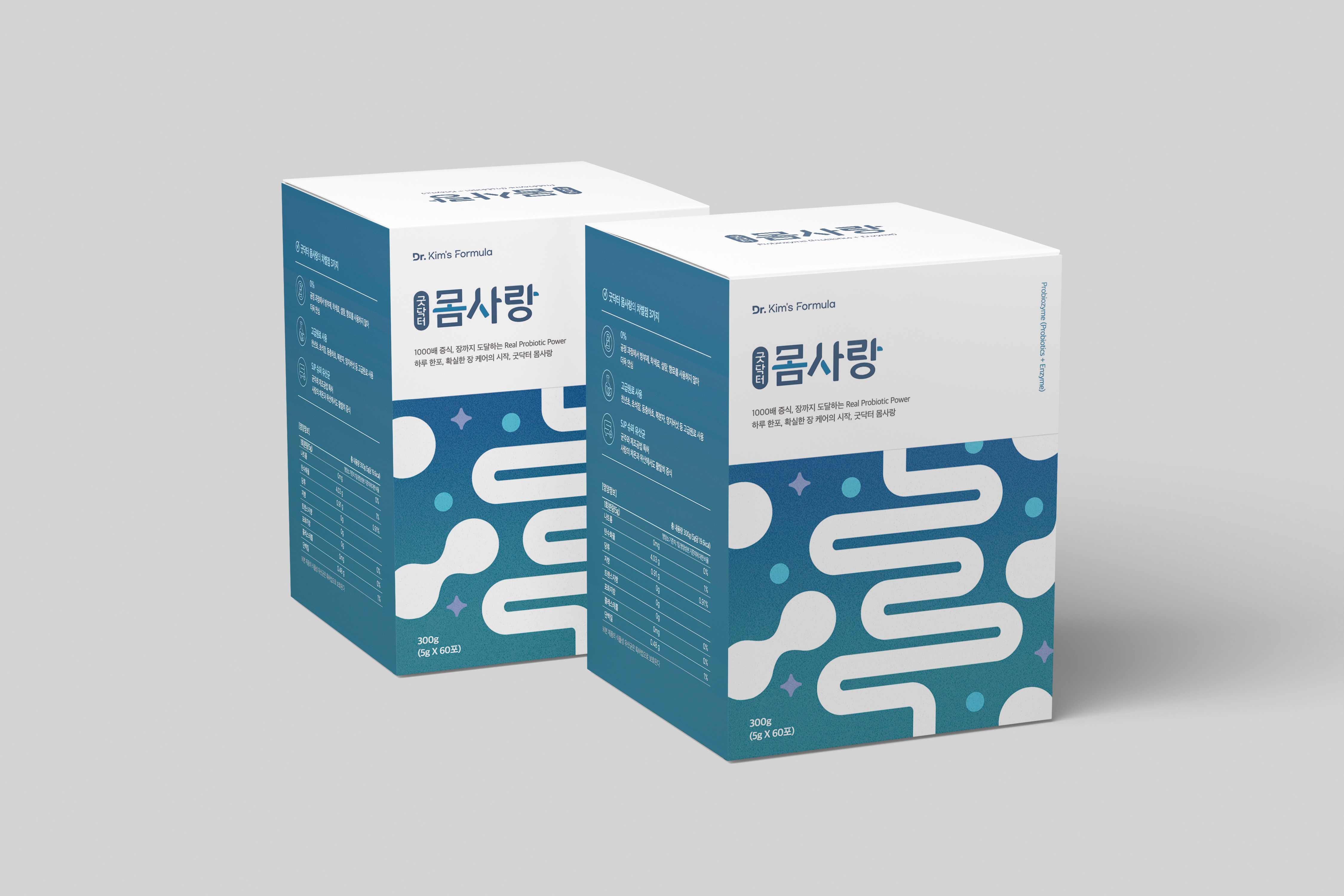 굿닥터 몸사랑 유산균 누가의원 김태균 간편 스틱 60포, 1개 이미지 3