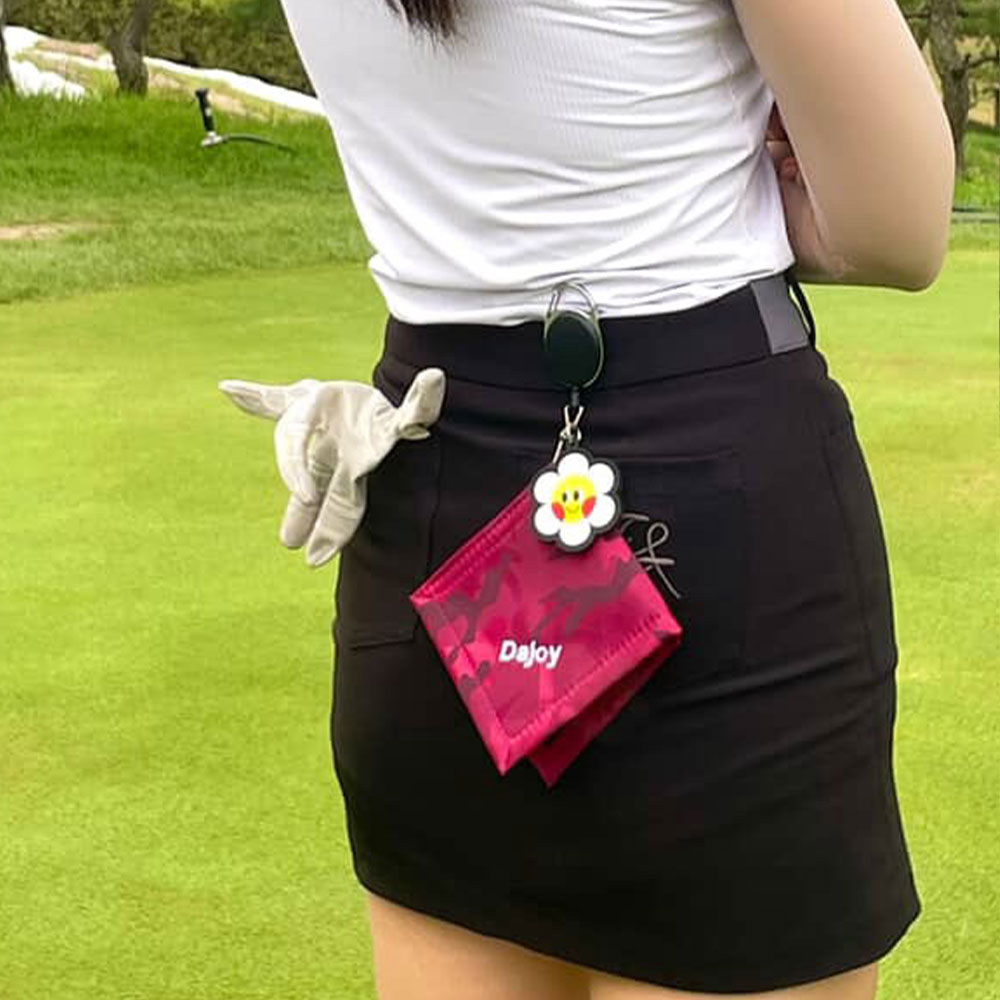 방수 릴 타올 골프 공 타월 볼타올 장갑홀더 수건 필드용품