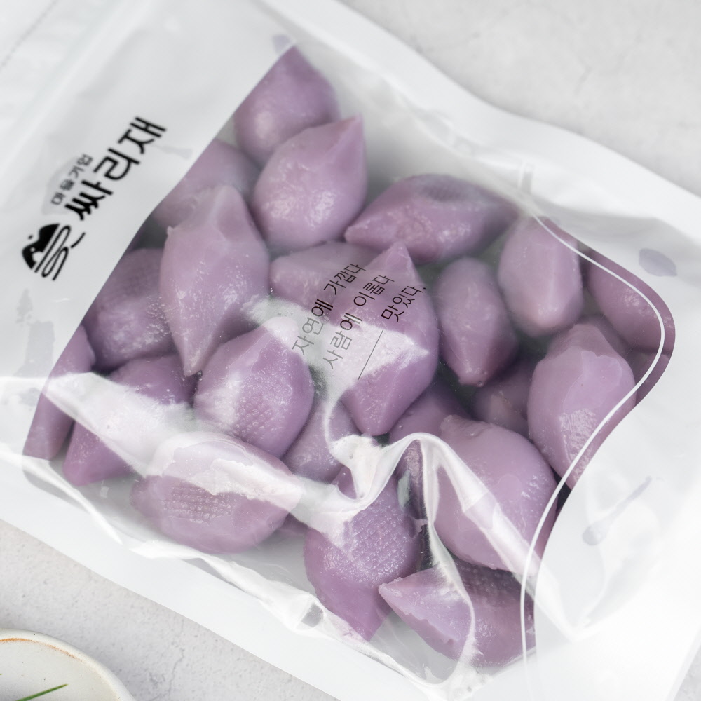쫄깃한 자색송편 500g 추석 차례상 이미지 7