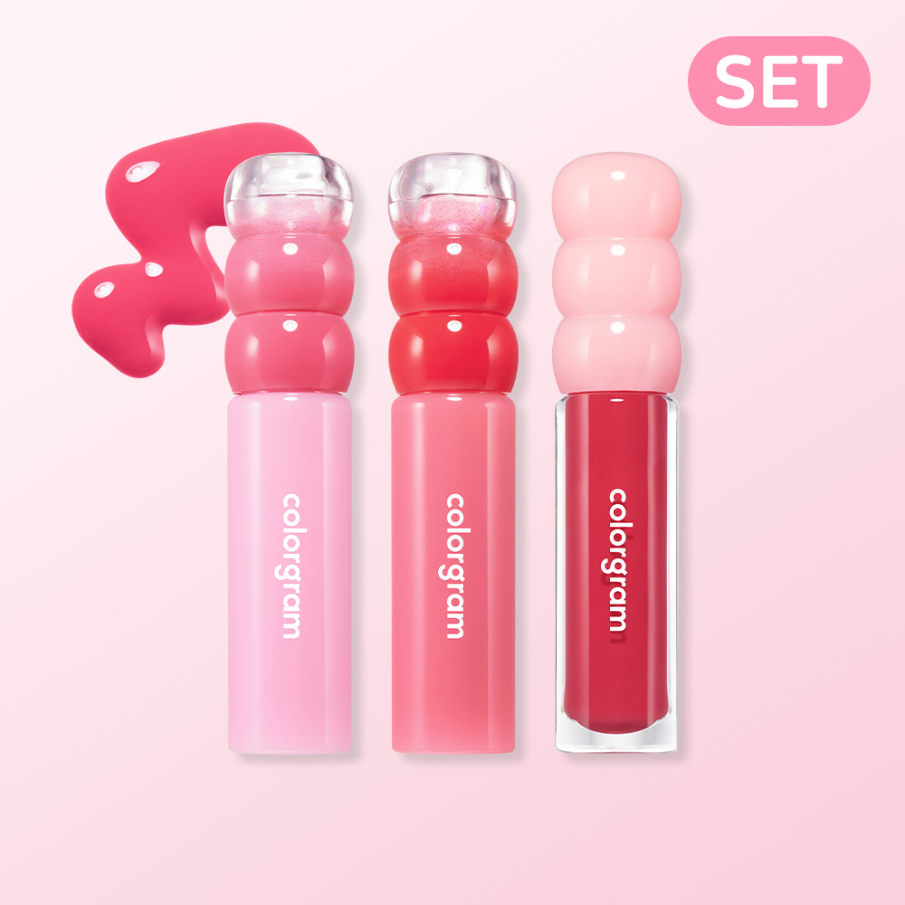 [SET] 컬러그램 탕후루 워터 틴트 2.8g 2개 + 꿀로스 3g 1개 2종 세트