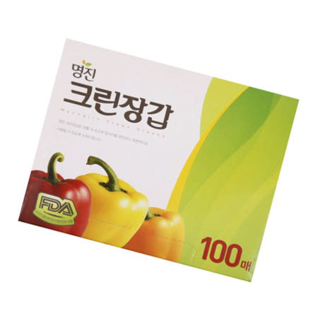 비닐장갑 100매 1회용장갑