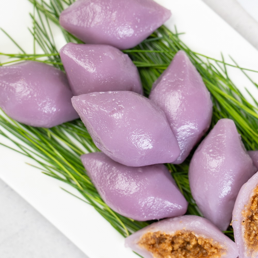 쫄깃한 자색송편 500g 추석 차례상 - 상세 이미지 5