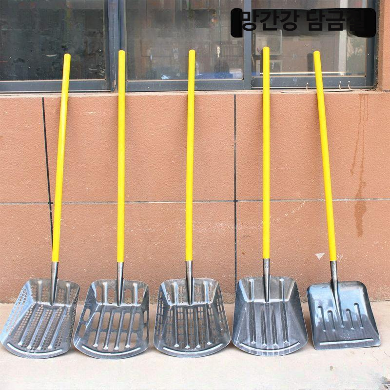 흙 돌 농업용 삽 뜰채 자갈 구멍삽 거르기 삼태기 모래 콘땅콩 농사 주걱 - 상품 이미지