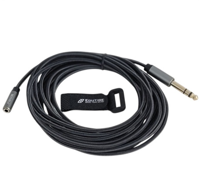 B타입 연장케이블 6.35mm stereo(M) - 3.5mm 5M - 메인 이미지