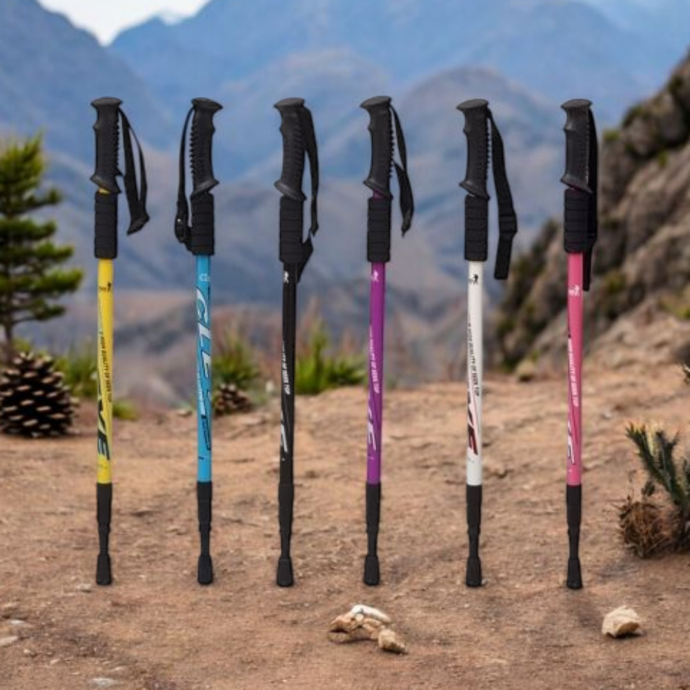 등산 스틱 코스트코 트레킹폴 지팡이 등산용 접이식 호신용 초경량 I자형