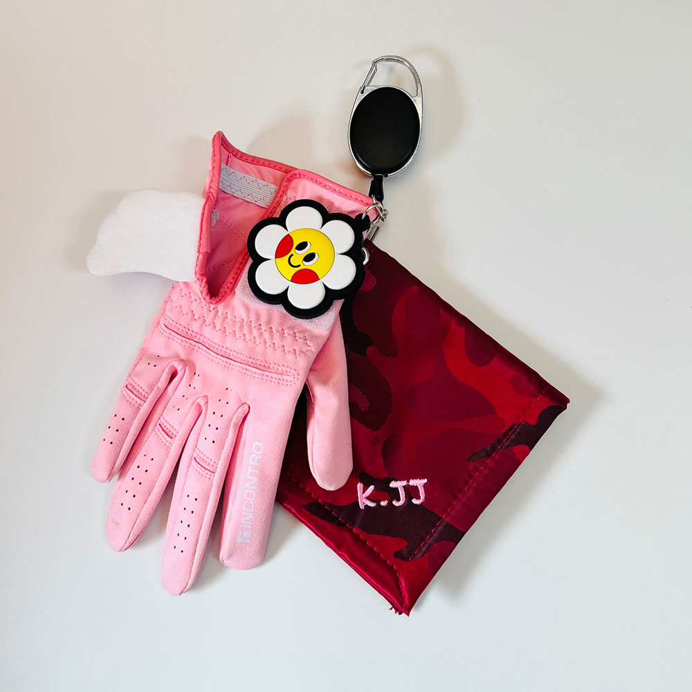 방수 릴 타올 골프 공 타월 볼타올 장갑홀더 수건 필드용품