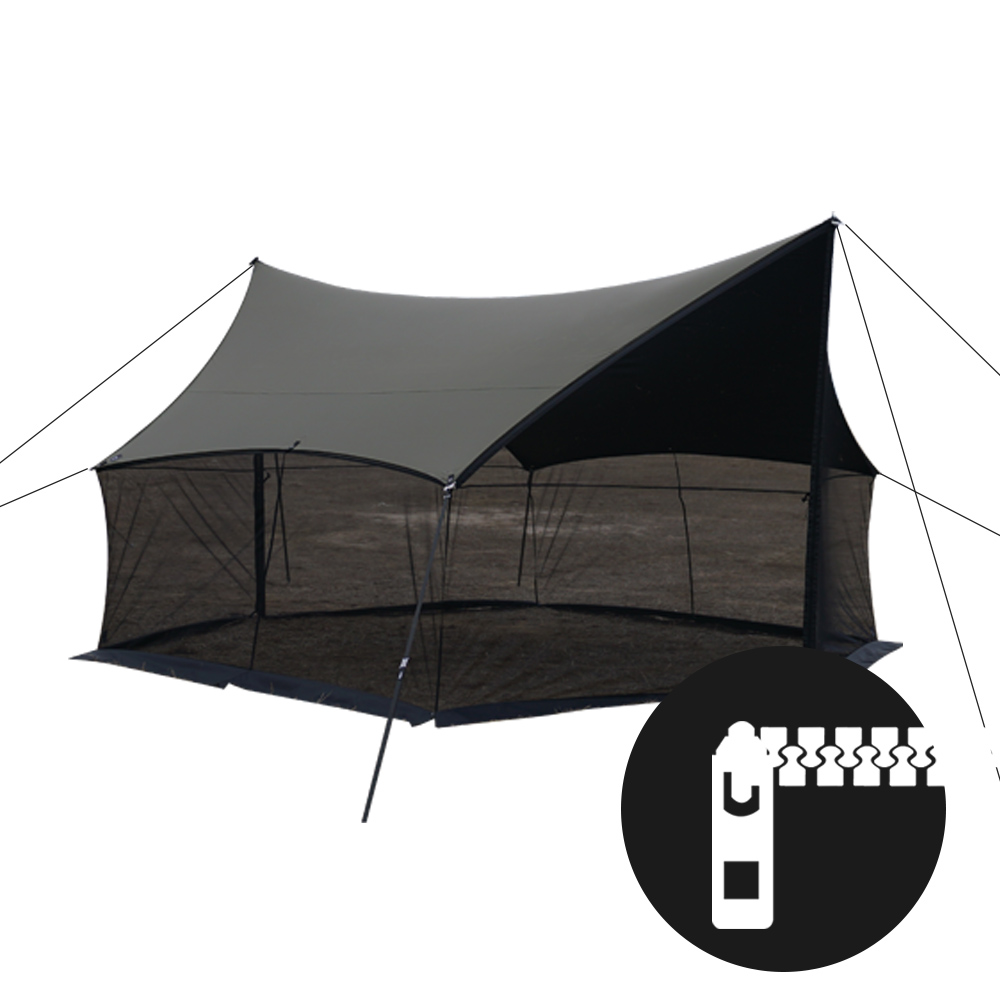 포레스트유 커넥터블 헥사 타프 메쉬망 세트