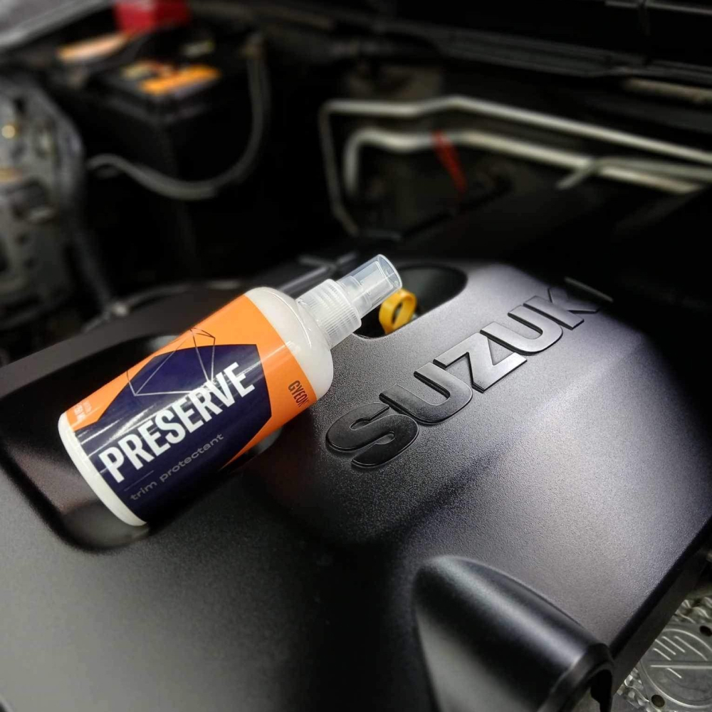 프리저브 250ml 플라스틱 광택제 코팅제 드레싱제 자동차 가니쉬 관리제 이미지 6