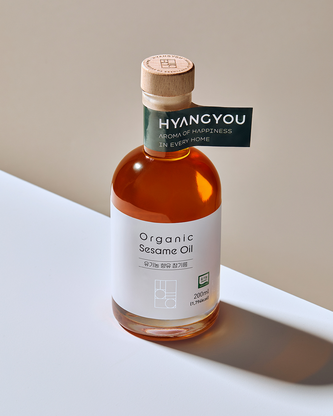 향유 유기농 참기름 200ml 저온압착 저온로스팅 냉압착 해썹 HACCP - 상세 이미지 3
