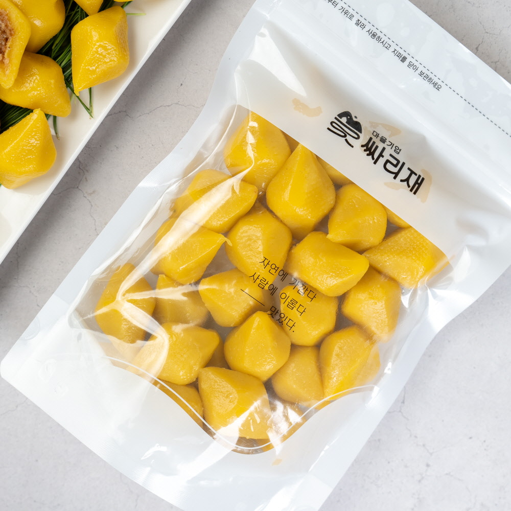 쫄깃한 단호박 송편 500g 싸리재떡방 추석송편 - 상세 이미지 2