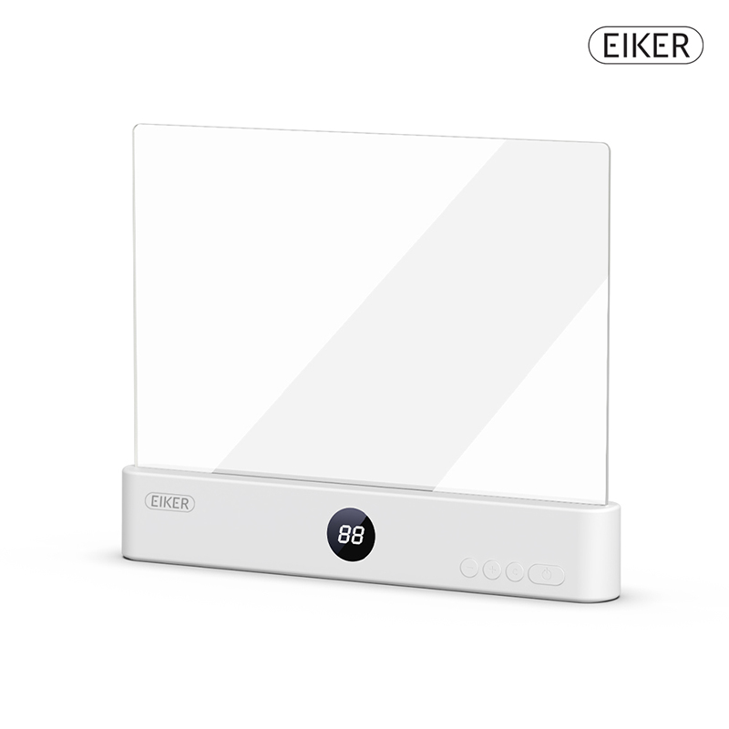 EIKER 무선 LED 북라이트 충전식 독서 무드등 타이머 스탠드 조명 이미지 2