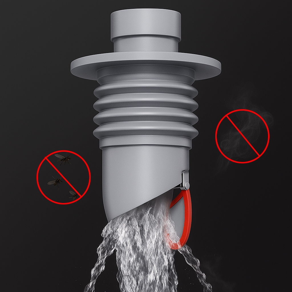 하수구 트랩 욕실 화장실 배수구 냄새제거 세면대 트랩 덮개