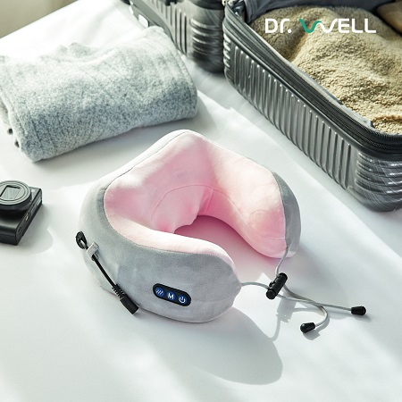 닥터웰 필로웰 여행용 무선 온열 목베개 쿠션 마사지기 DR-2300 - 상세 이미지 5