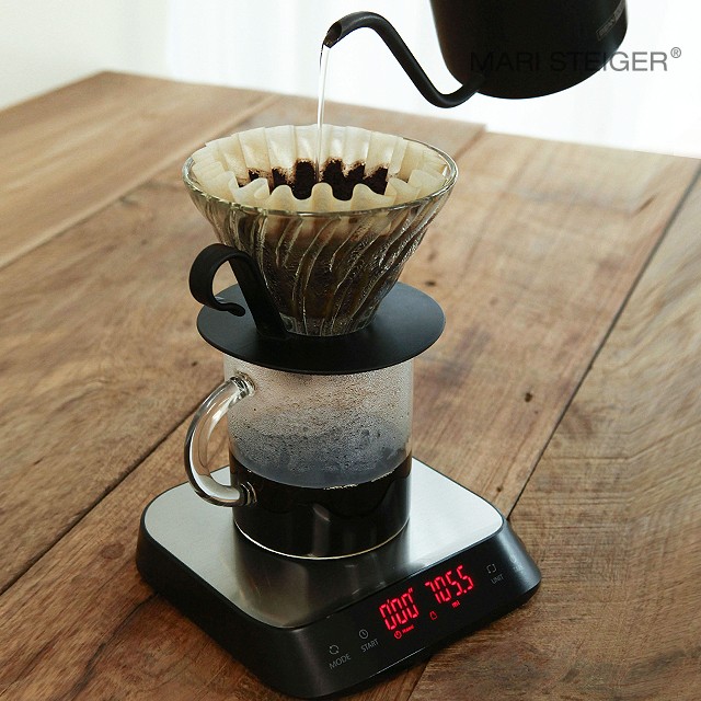 루미 스마트 커피 드립 전자저울 오토타이머 자동영점 0.1g 정밀 주방저울 - 상품 이미지