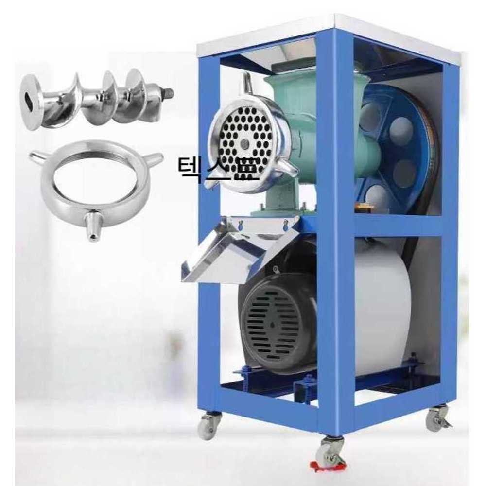 고기 뼈 분쇄기 대용량 강철 칼날 조개껍질 처리기 32형 2200W(220V) - 상세 이미지 2