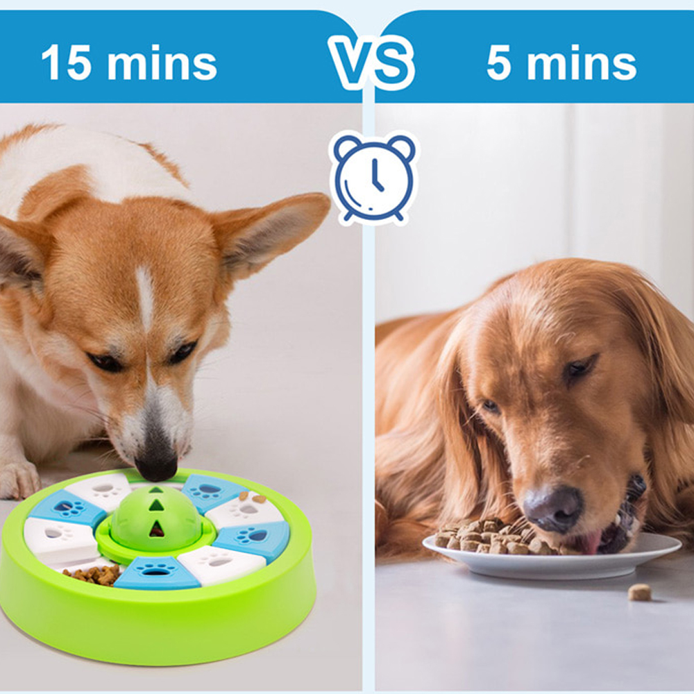 개과천선 테치 애견 강아지 노즈워크 장난감 밥그릇 색상 랜덤