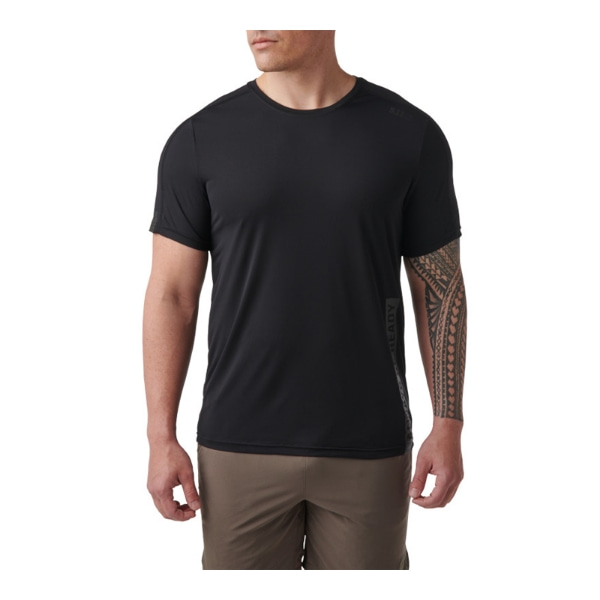 5.11 택티컬 PT-R 노멀시 반팔 탑(블랙) - P-TR NO MERCY S/S TOP(Black) - 상세 이미지 2