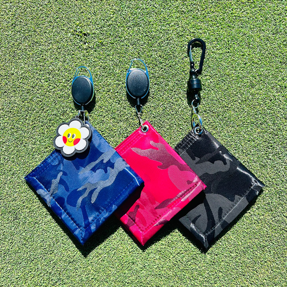 방수 릴 타올 골프 공 타월 볼타올 장갑홀더 수건 필드용품