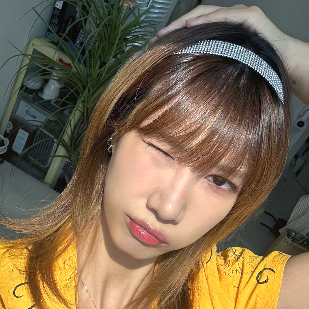 럭셜 스파클 큐빅 라운드 메탈 머리띠[루체] -3color- - 상품 이미지