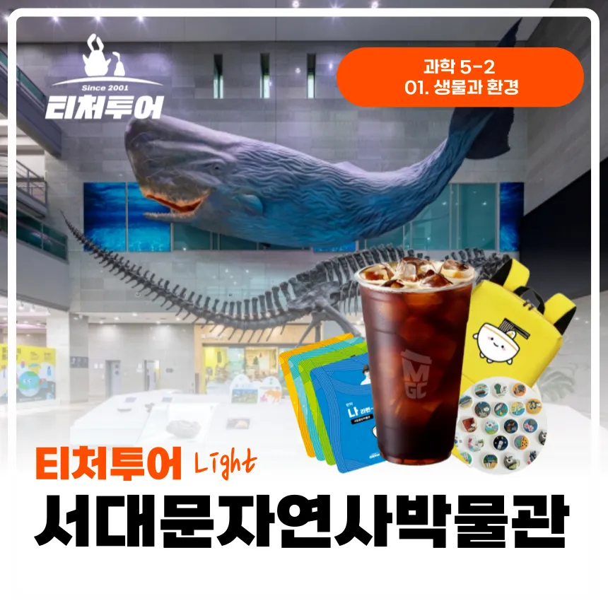 [초등교사자격] 서울 서대문자연사박물관 초등 역사 과학 체험 방학 특강 어린이 역사체험학습 도슨트 해설 수업 by 티처투어