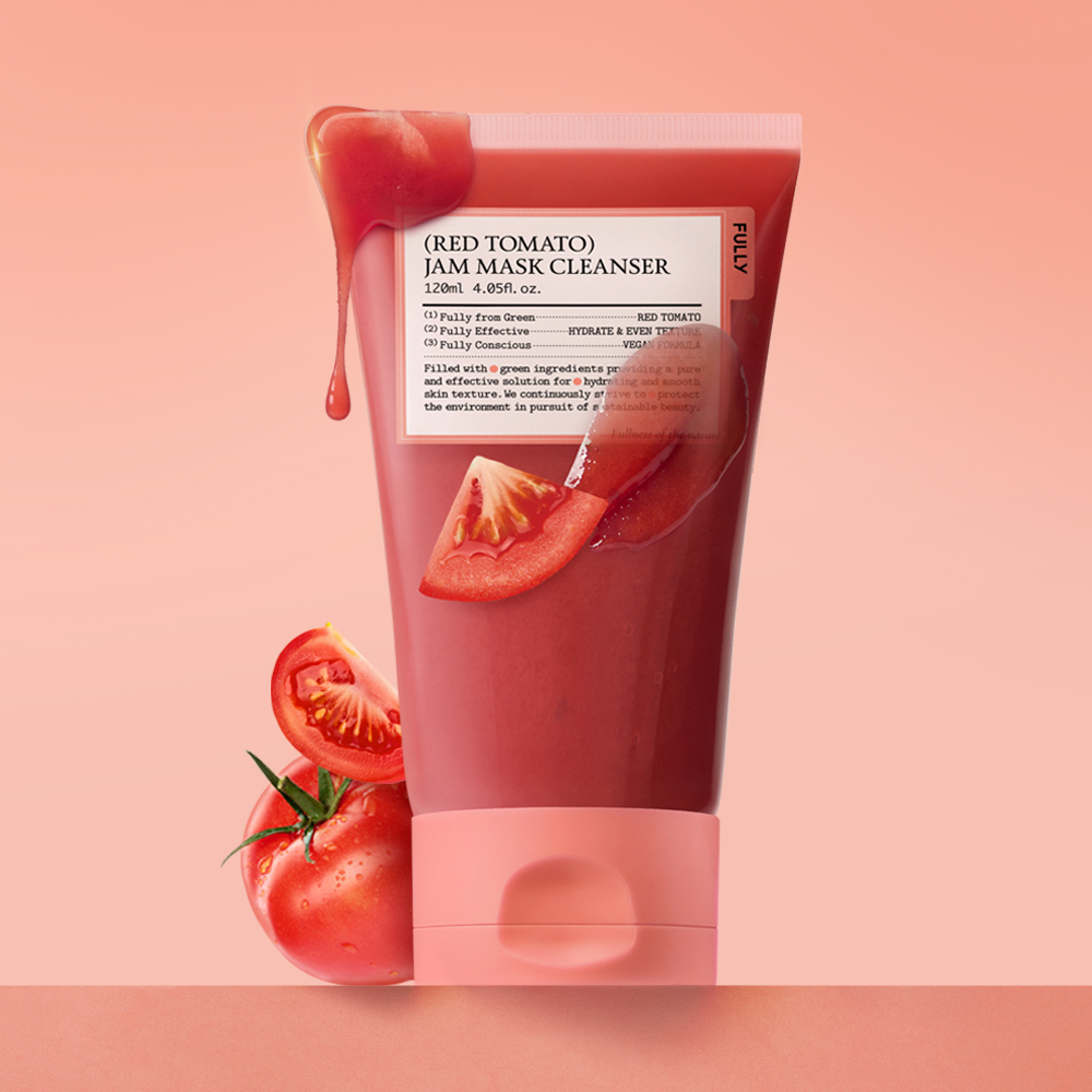 풀리 레드 토마토 잼 팩 클렌저 120ml - 상품 이미지