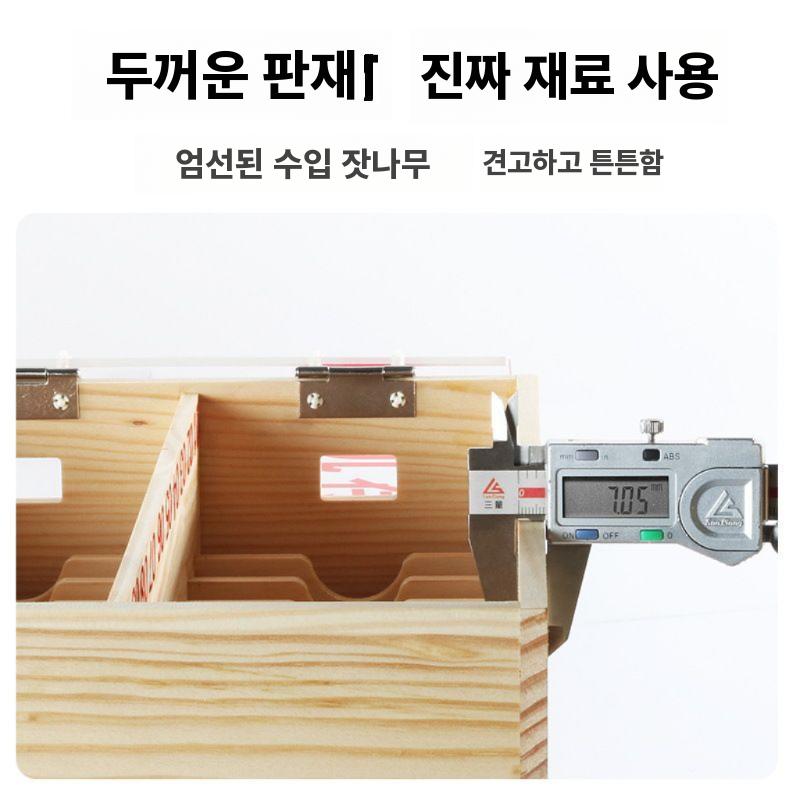 핸드폰보관함 학원 학교 휴대폰 수거함 잠금장치 케이스 1 12칸 / 슬림형 - 상세 이미지 3