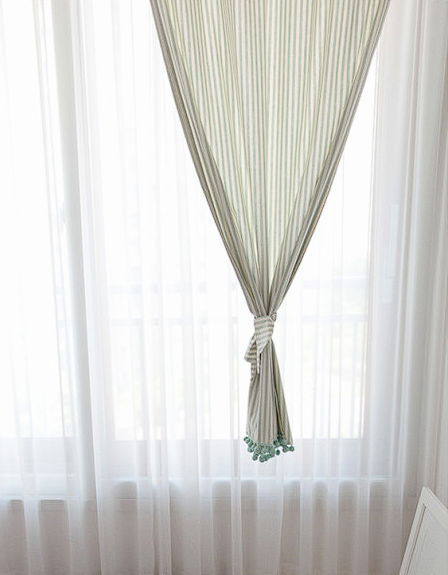 바이아이 메르시 폼폼 아이방 맞춤 제작 여아 남아 커튼