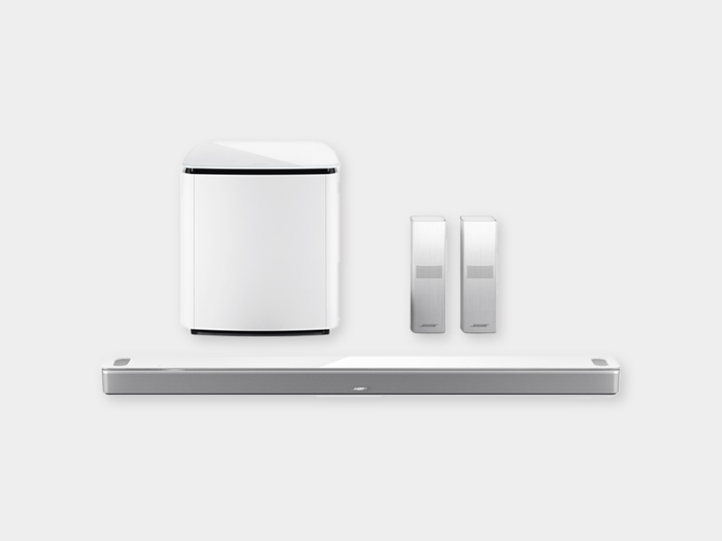 [공식] [BOSE] 보스 스마트 울트라 사운드바 + 베이스 모듈 700 + 서라운드 스피커 700 세트 아크틱화이트
