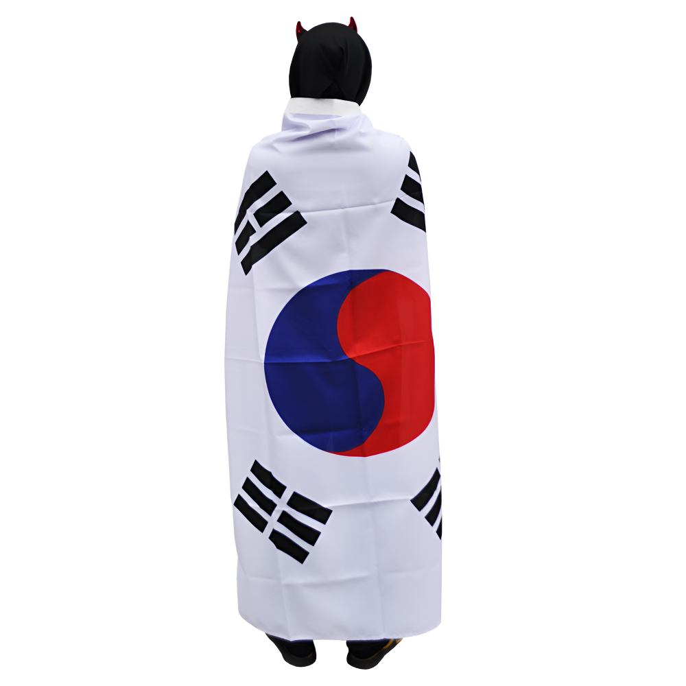 태극기 대한민국국기 대형 망토 응원용 국산 태극기 6호 - 상세 이미지 3