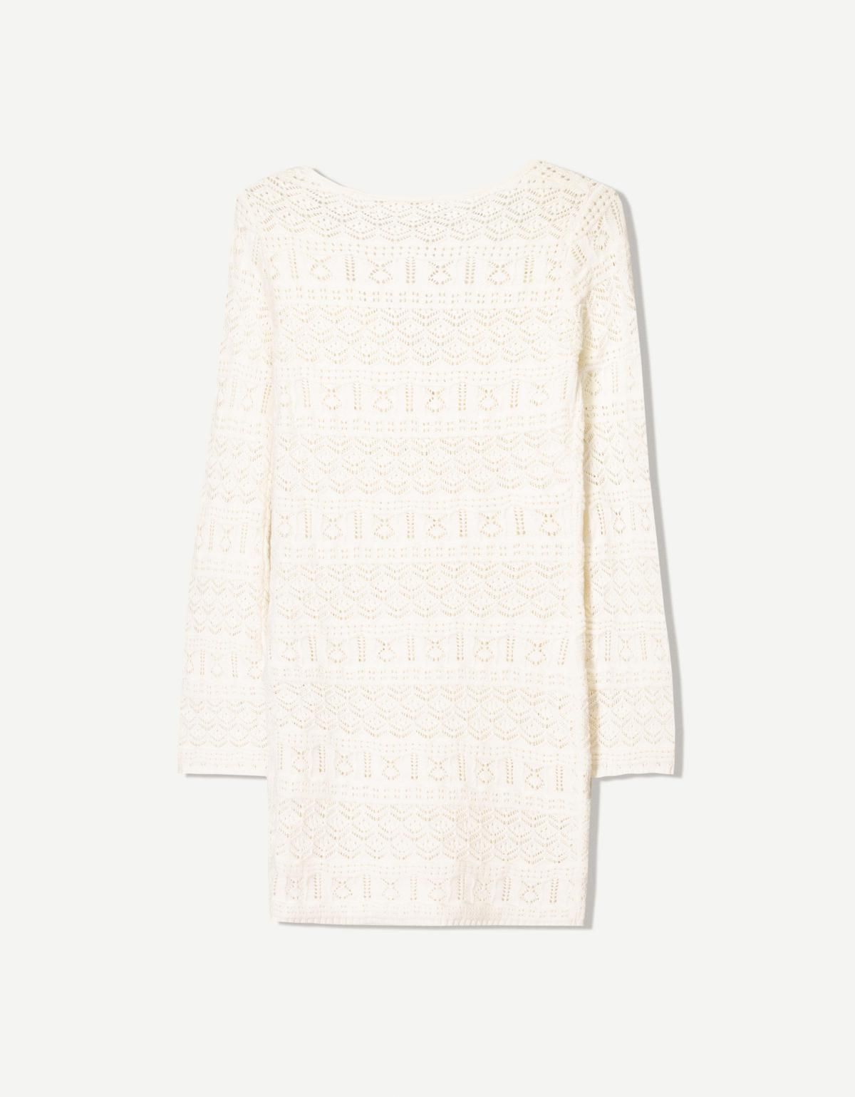 버쉬카 러스틱 레이스 버튼업 미니 원피스 0652/623 CREAM - 상세 이미지 5