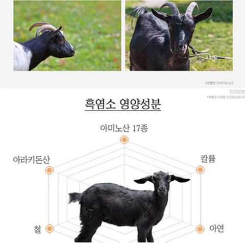 김소형 흑염소 진액 엑기스 즙 70ml 30포 4박스 유황 황칠 지황 작약 효능 효과 선물 - 상세 이미지 4