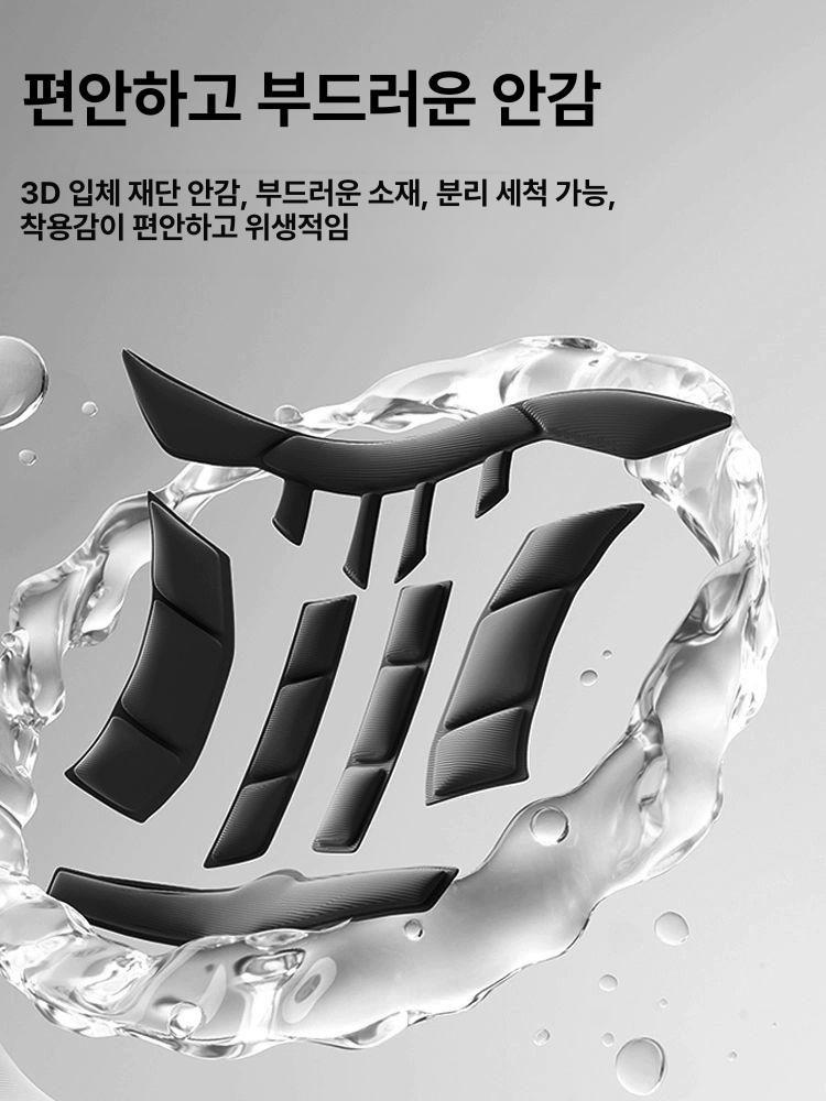헬멧 하이바 자전거 사이클링 통기성 산악 도로 자외선 차단 장비 모자형 만무흑 항균 통기성 안감 탈부착 차양 모자챙 - 상세 이미지 4